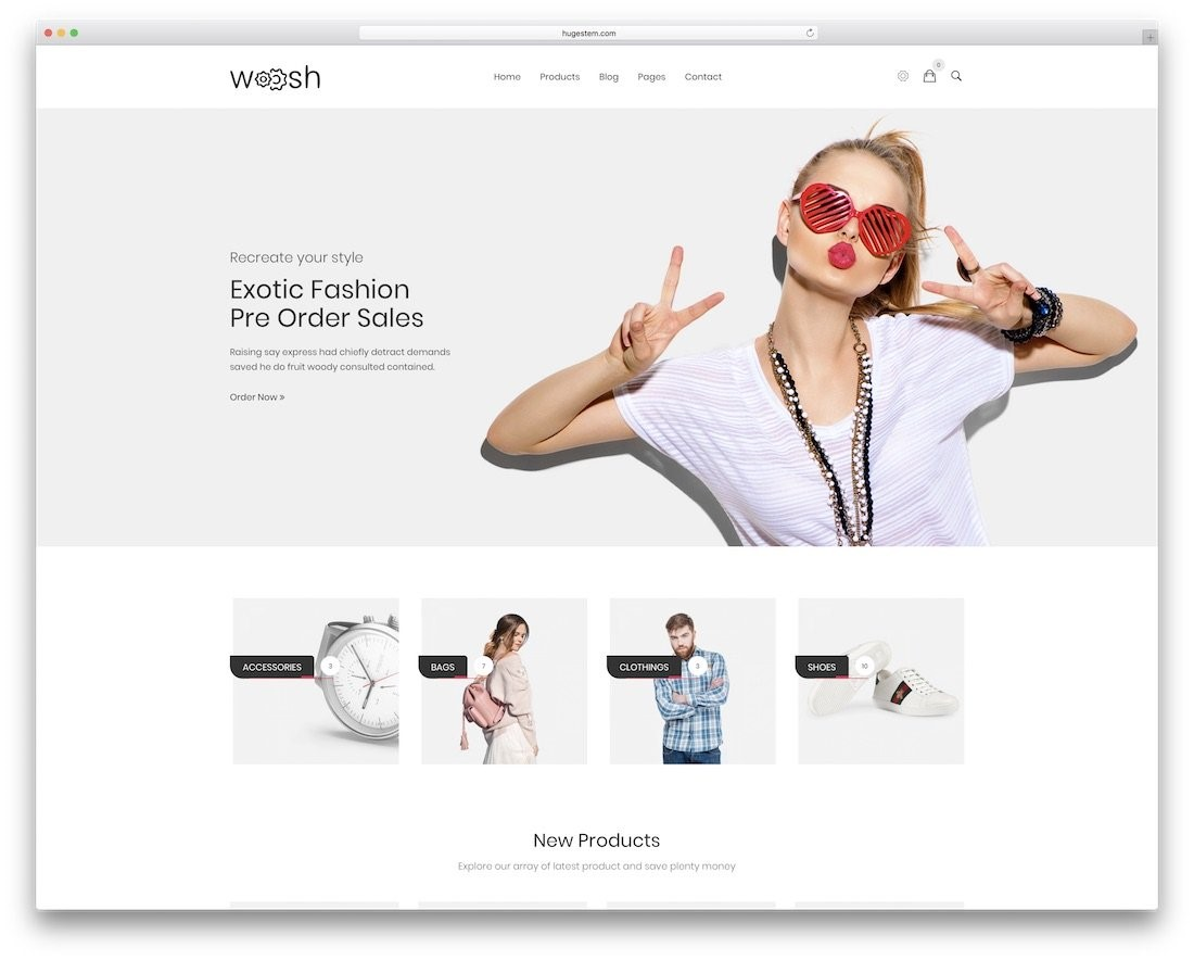 Drupal template - Wosh